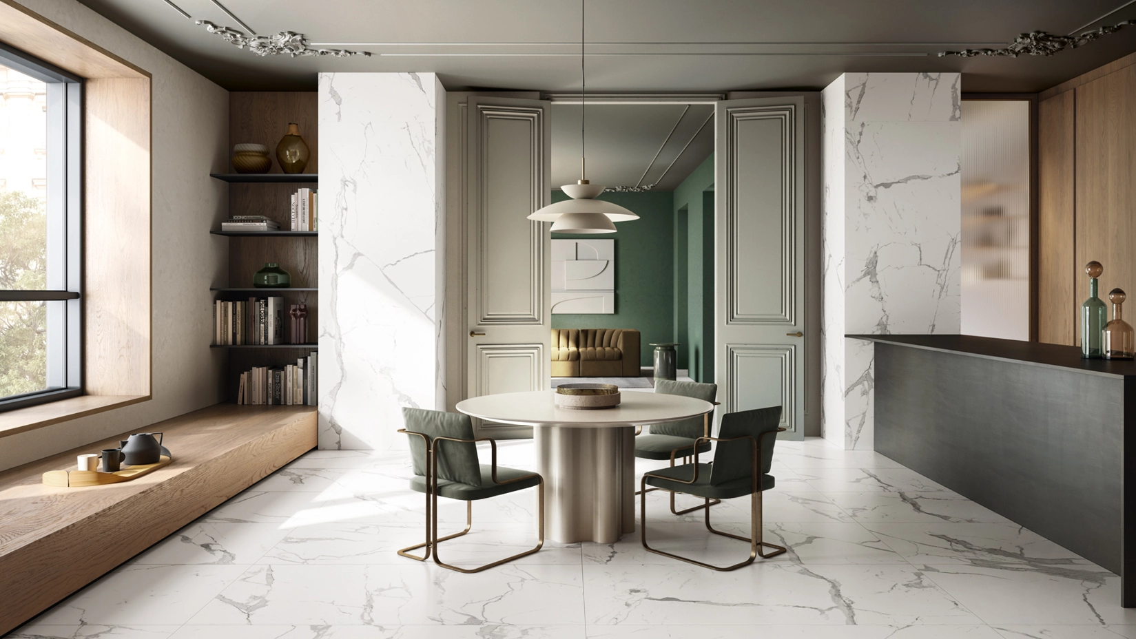 04. LIVING STATUARIO WHITE