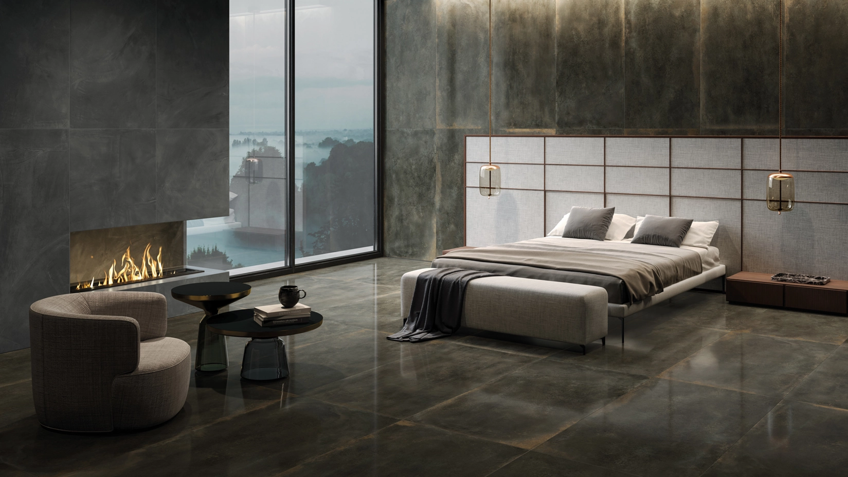 12. BEDROOM BRASS DARK