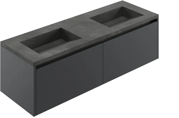 Fly Air Двойная Раковина 150 Black