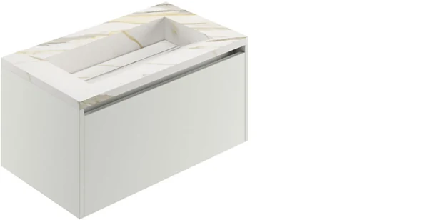Fly Air Раковина 90 White