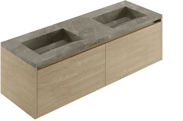 Двойная Раковина 150 Fly Air Wood