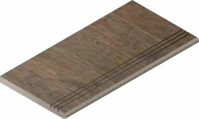 Пэппер Ступень Закругленная Грип 30X60
