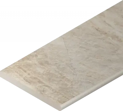 Уайт Бортик 30X60 Закругленный Правый