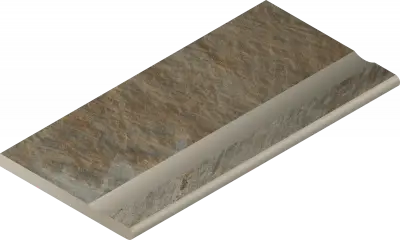 Дарк Бортик 30X60 С Выемкой Закруглён