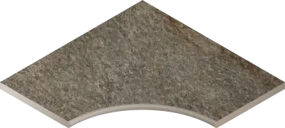 Эмеральд Бортик 60X60 Угловой Закруглённый 30