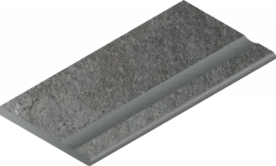 Магма Графит Борт.30X60 С Выемкой Закр